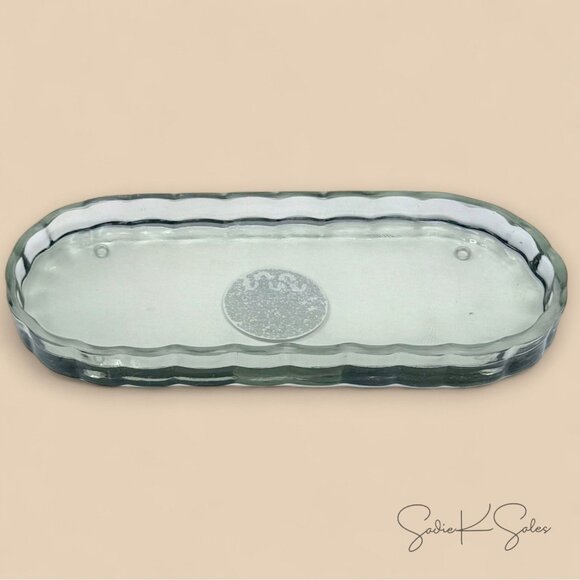 Fluted Glass Bathroom Tray - Light Green - Hearth & Hand Magnolia  - Target - Picture 5 of 9